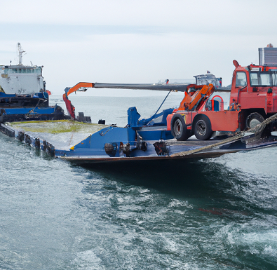 River towing