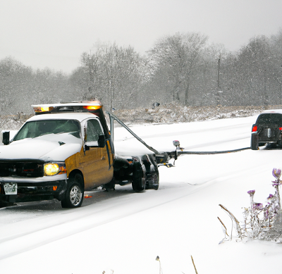 Towing in winter storms