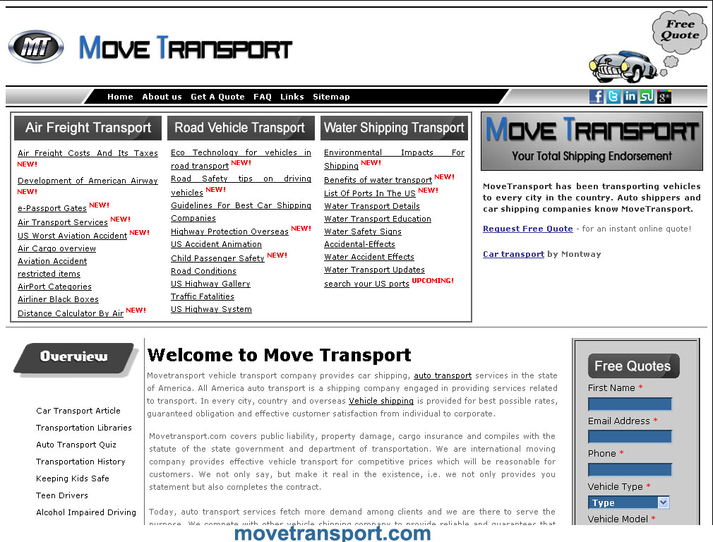 Move Transport Company Image